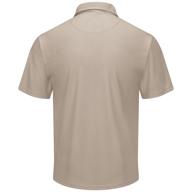 Red Kap Men's Standard Short Sleeve Performance Knit Polo, Tan, 4X-Large - Image 2